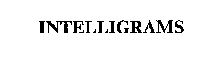 Trademark Logo INTELLIGRAMS