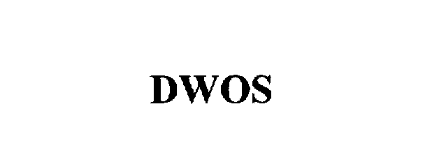 Trademark Logo DWOS