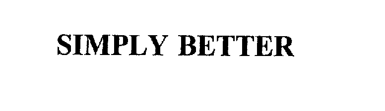 SIMPLY BETTER