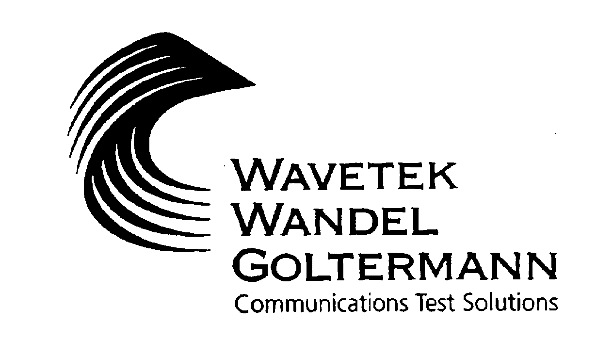  WAVETEK WANDEL GOLTERMANN COMMUNICATIONS TEST SOLUTIONS