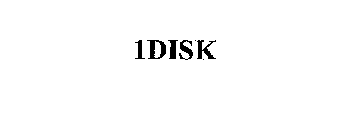 Trademark Logo 1DISK