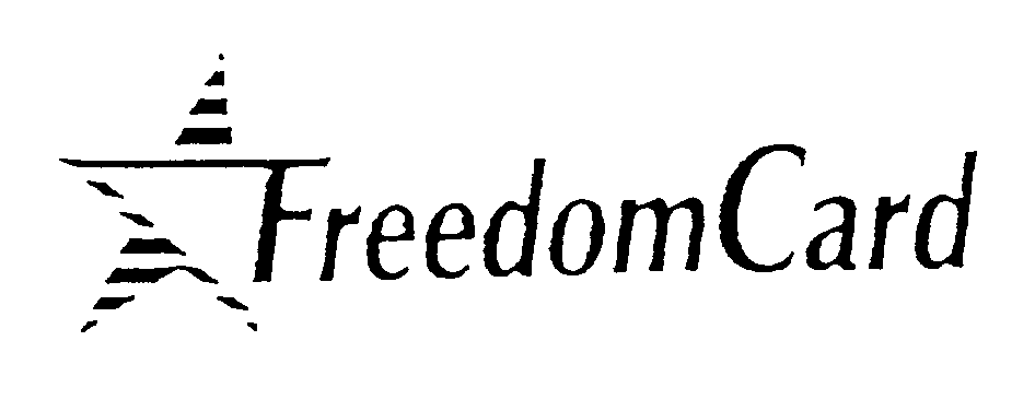 Trademark Logo FREEDOM CARD