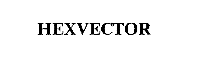 Trademark Logo HEXVECTOR