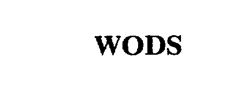 Trademark Logo WODS