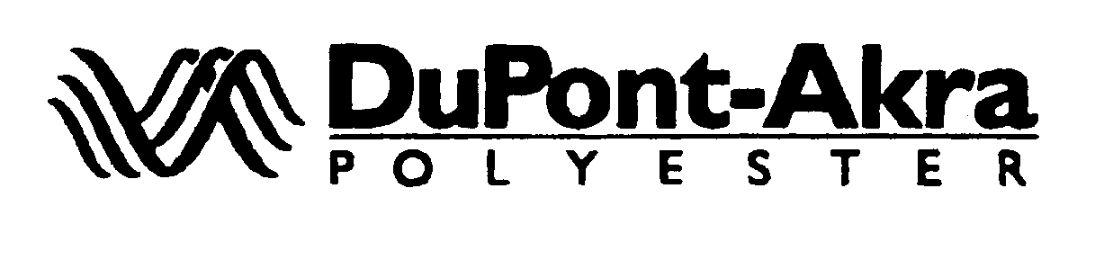 Trademark Logo DUPONT-AKRA POLYESTER