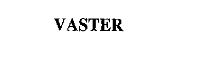 Trademark Logo VASTER