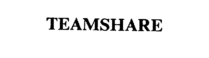 Trademark Logo TEAMSHARE