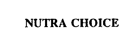  NUTRA CHOICE