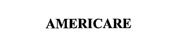 Trademark Logo AMERICARE