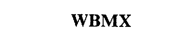 Trademark Logo WBMX