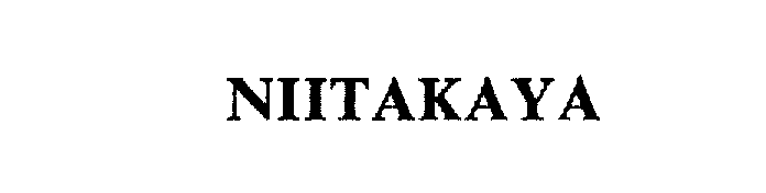  NIITAKAYA