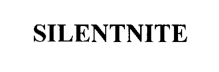 Trademark Logo SILENTNITE