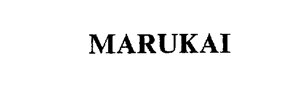 Trademark Logo MARUKAI