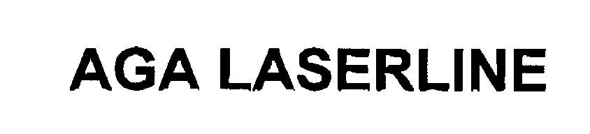 Trademark Logo AGA LASERLINE