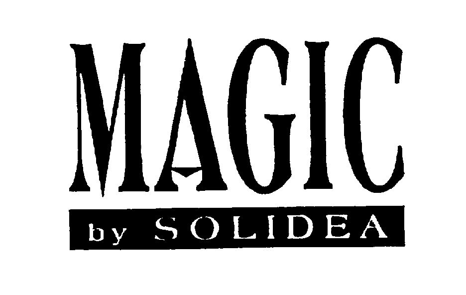 Trademark Logo MAGIC BY SOLIDEA