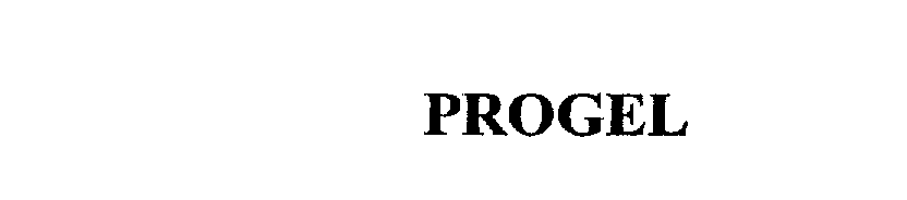 Trademark Logo PROGEL