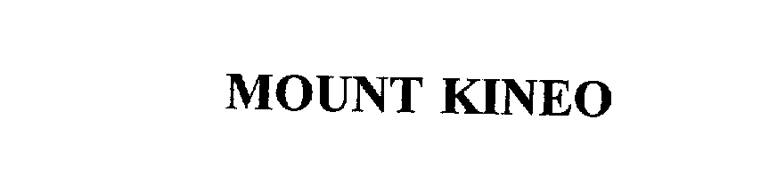 Trademark Logo MOUNT KINEO