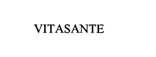 Trademark Logo VITASANTE