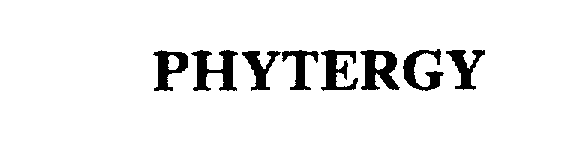Trademark Logo PHYTERGY