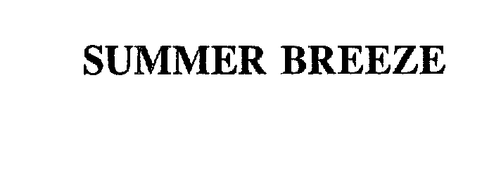 Trademark Logo SUMMER BREEZE