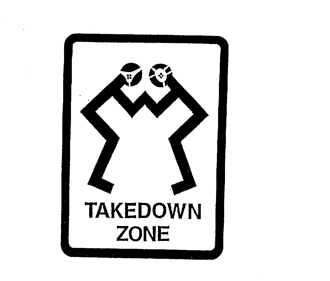 Trademark Logo TAKEDOWN ZONE