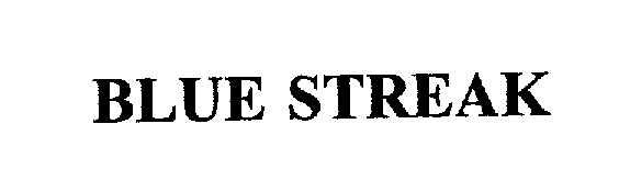 Trademark Logo BLUE STREAK
