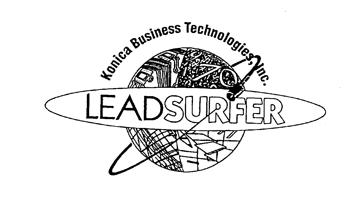 Trademark Logo KONICA BUSINESS TECHNOLOGIES, INC. LEAD SURFER