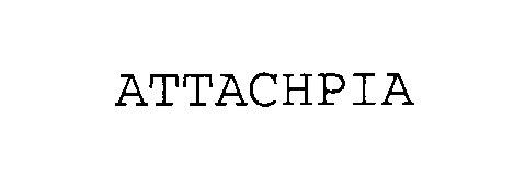 Trademark Logo ATTACHPIA