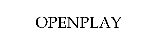 Trademark Logo OPENPLAY