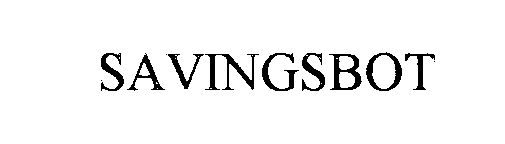 Trademark Logo SAVINGSBOT