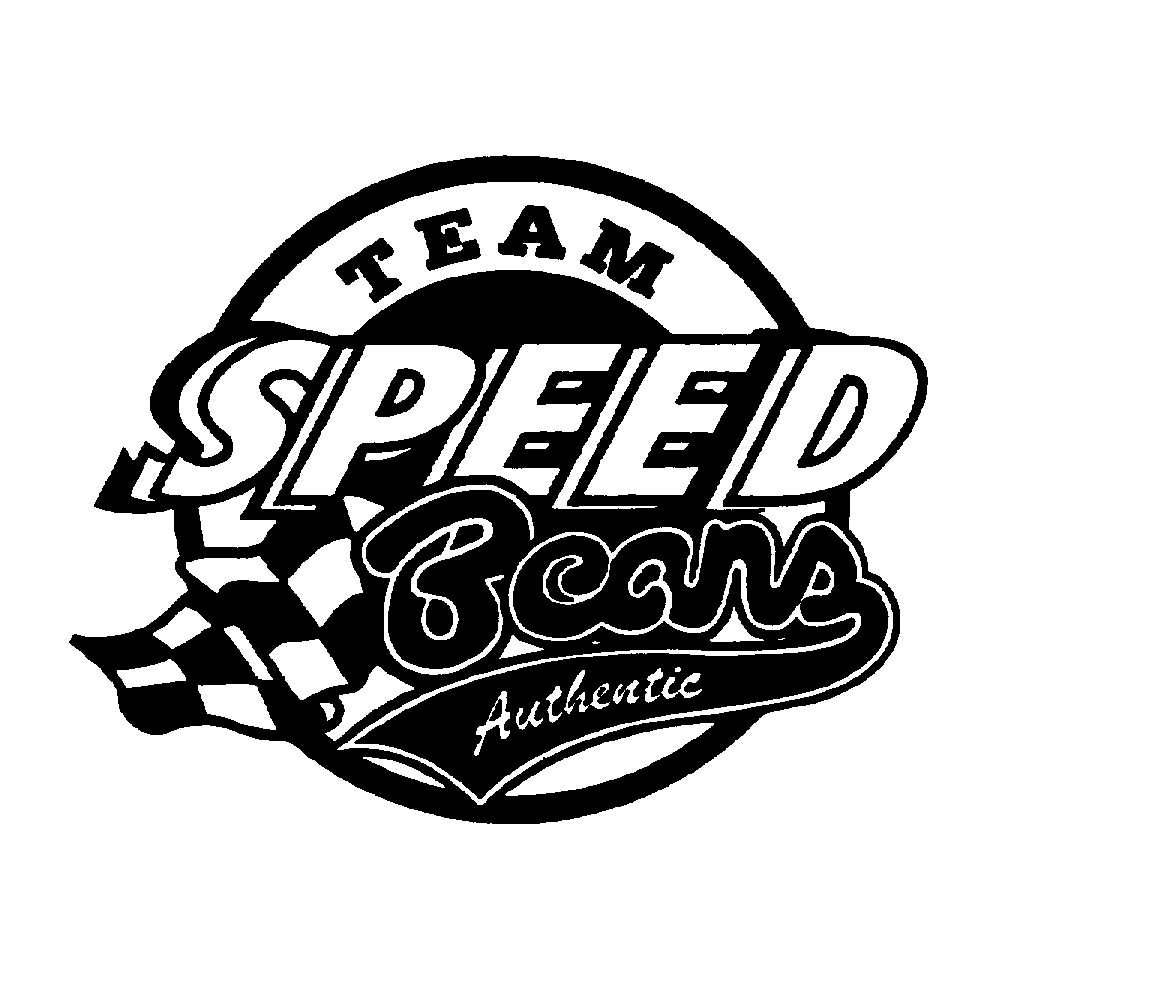 Trademark Logo TEAM SPEED BEANS AUTHENTIC