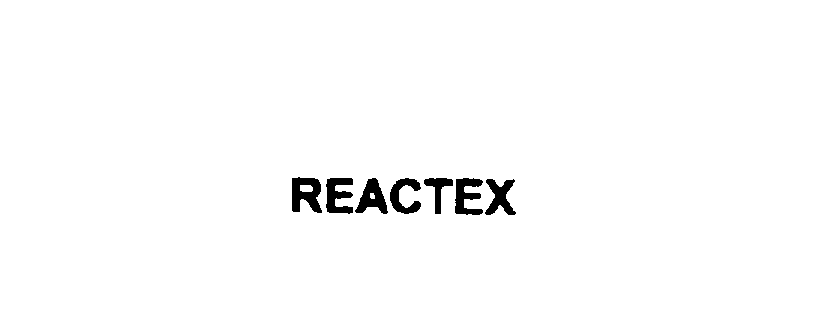 Trademark Logo REACTEX