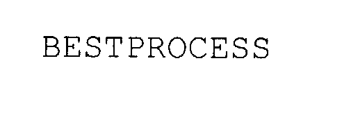 Trademark Logo BESTPROCESS