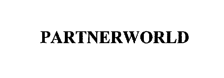 Trademark Logo PARTNERWORLD