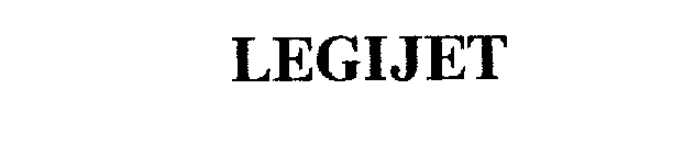 Trademark Logo LEGIJET