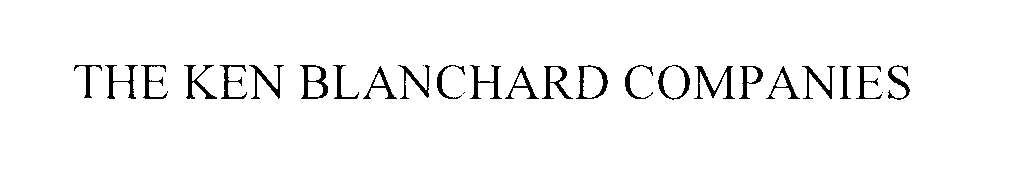 Trademark Logo THE KEN BLANCHARD COMPANIES