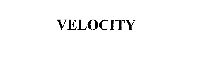  VELOCITY