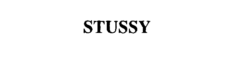 Trademark Logo STUSSY