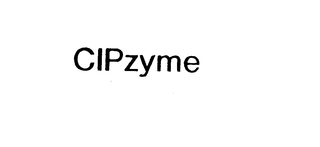 Trademark Logo CIPZYME