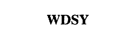 Trademark Logo WDSY