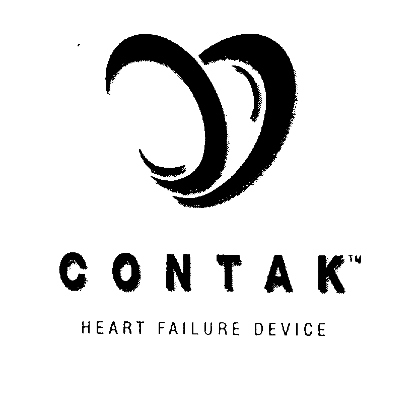 Trademark Logo CONTAK HEART FAILURE DEVICE