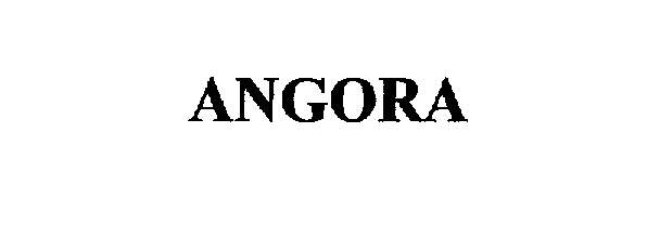 Trademark Logo ANGORA