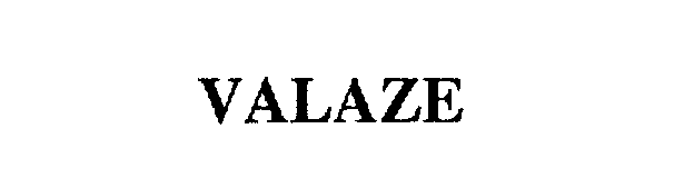 Trademark Logo VALAZE