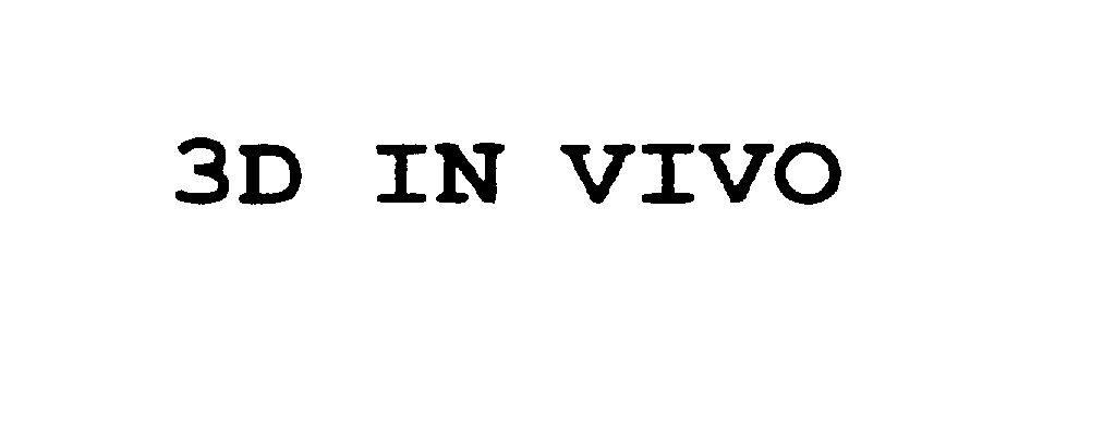 Trademark Logo 3D IN VIVO