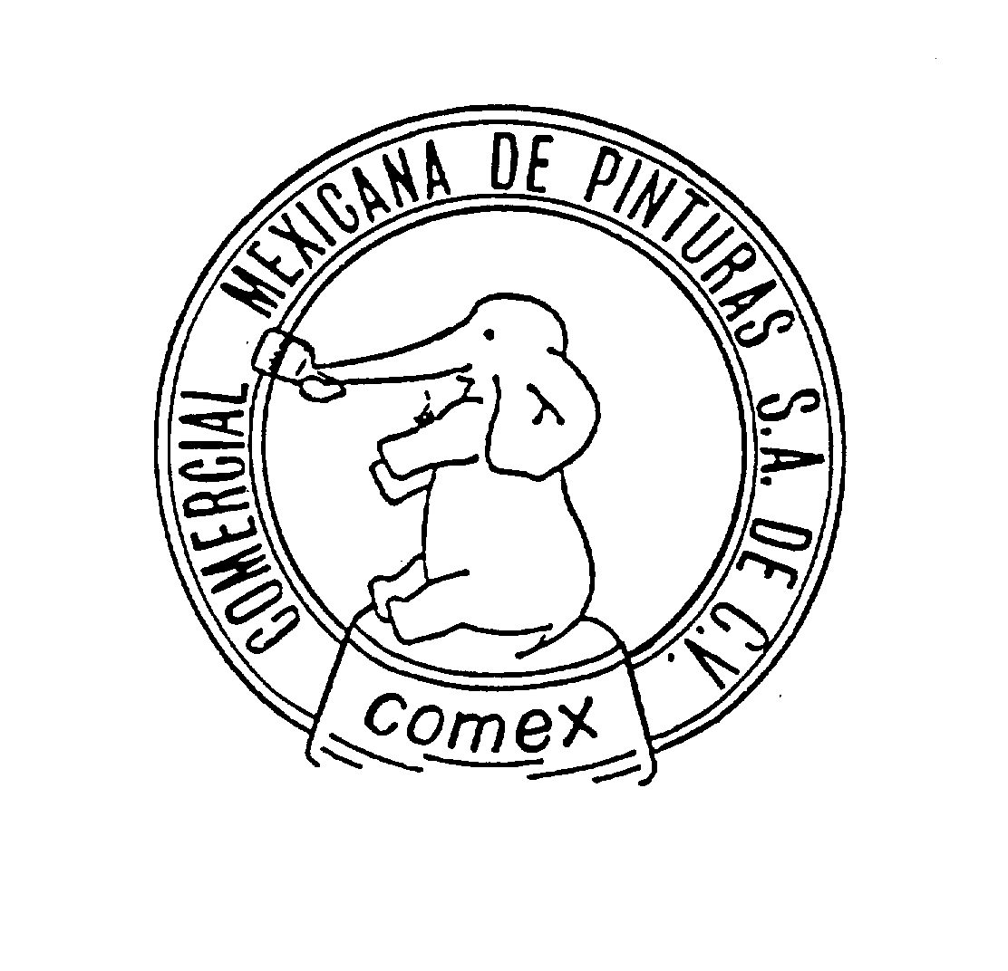 Trademark Logo COMERCIAL MEXICANA DE PINTURAS S.A. DE C.V. COMEX