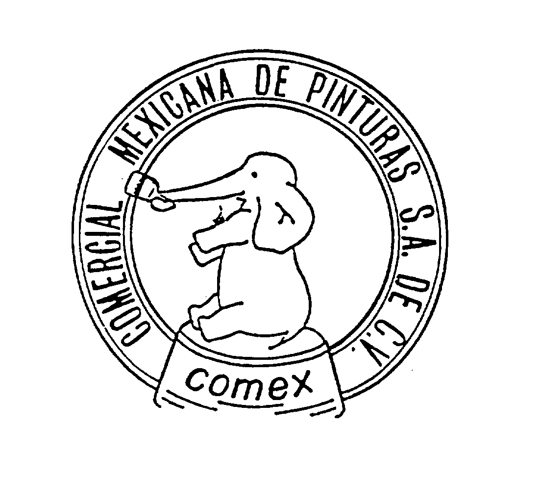 COMERCIAL MEXICANA DE PINTURAS . DE . COMEX - Comercial Mexicana de  Pinturas, . . Trademark Registration