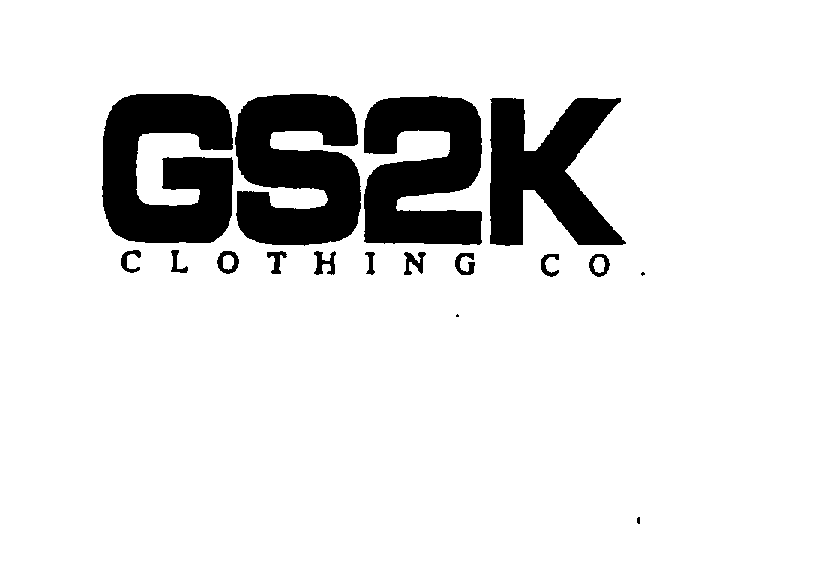 Trademark Logo GS2K CLOTHING CO.