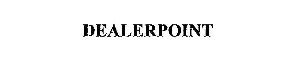 Trademark Logo DEALERPOINT