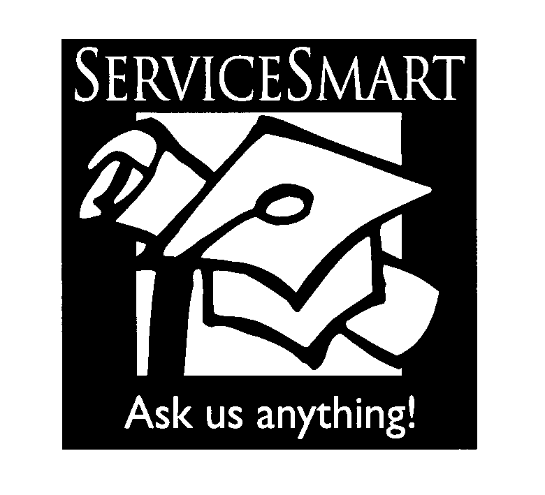 Trademark Logo SERVICE SMART ASK US ANYTHING!