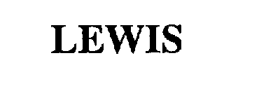 Trademark Logo LEWIS